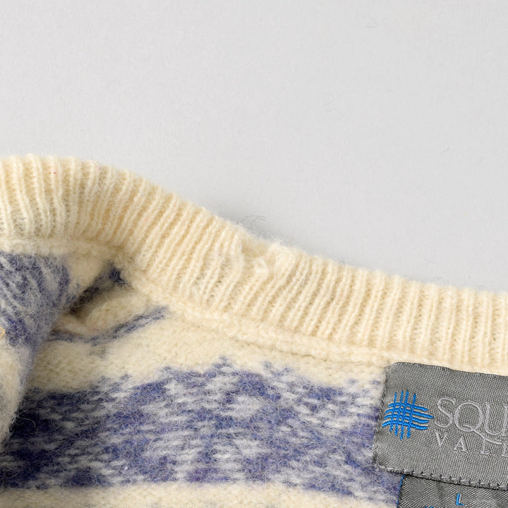 90s~ SQUAW VALLEY Nordic Design Cardigan / Used