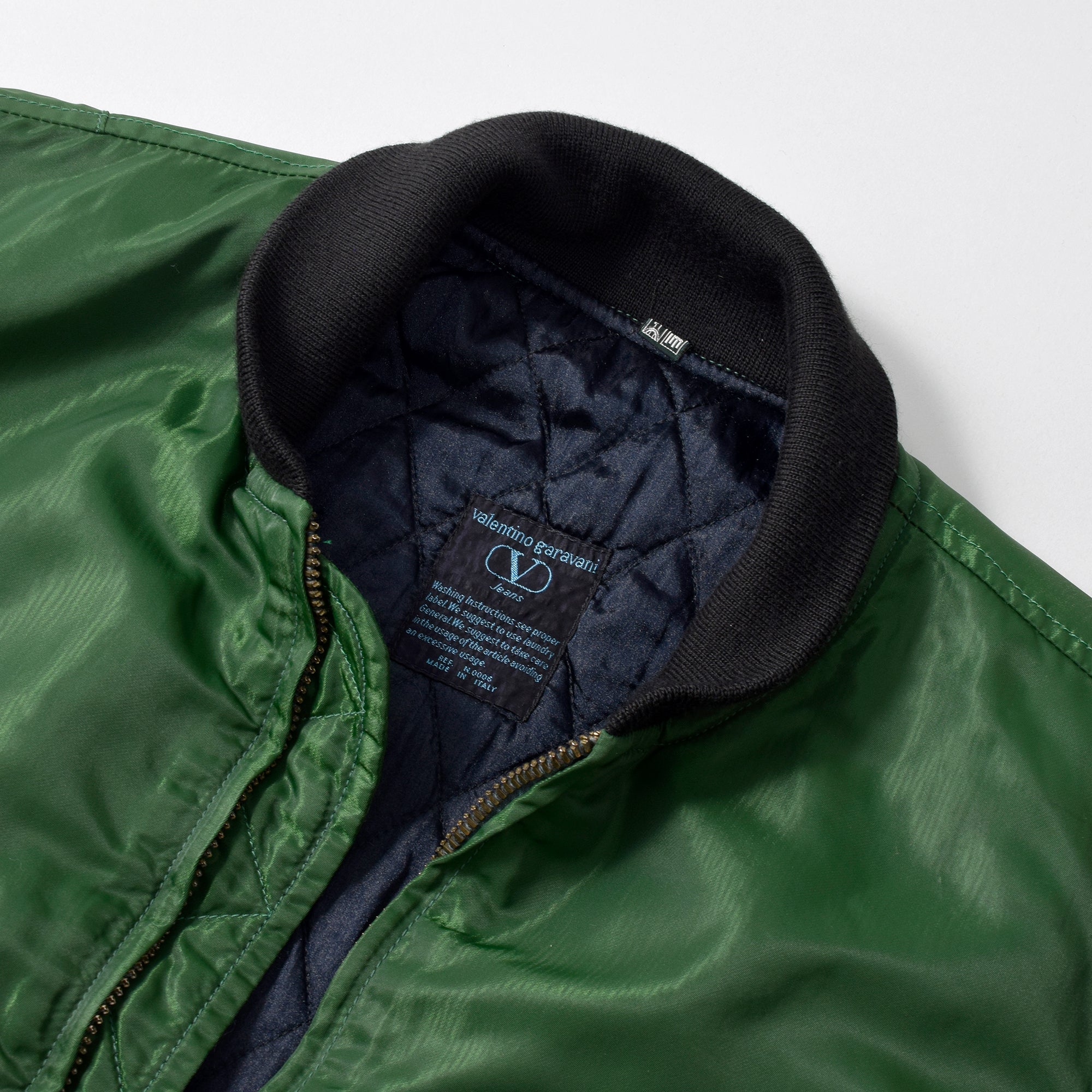90s~ Valentino Garavani MA-1 Style Bomber Jacket / Used – MINT