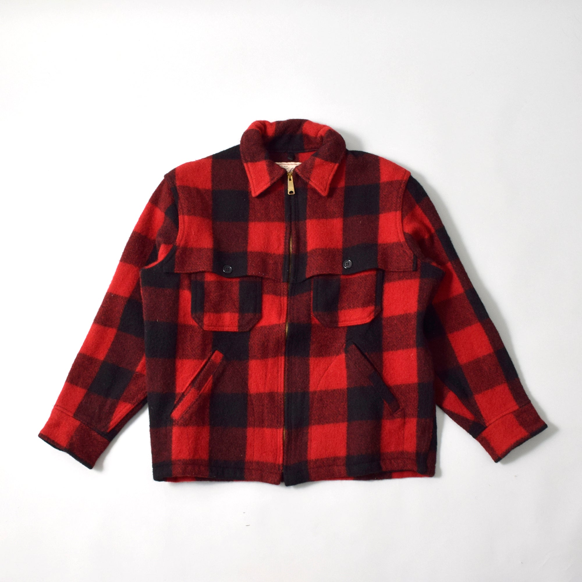 90s ウールリッチ USA製バッファローチェック L ウールシャツ ジャケット 90s Woolrich バッファローチェック ジャケット / Used – MINT