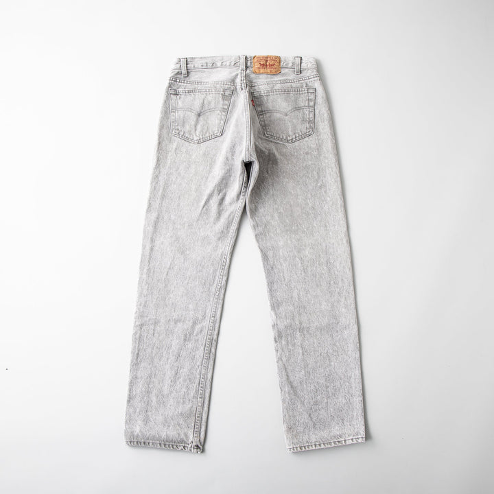 90s Levi's 501 Washed Denim Pants Made in USA / Used