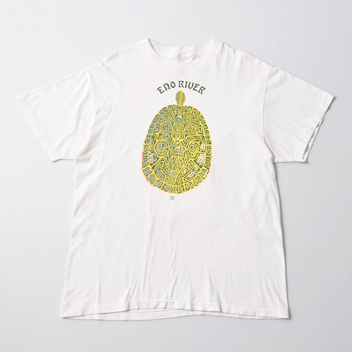90s~ ENO RIVER タートルプリントTシャツ / 古着