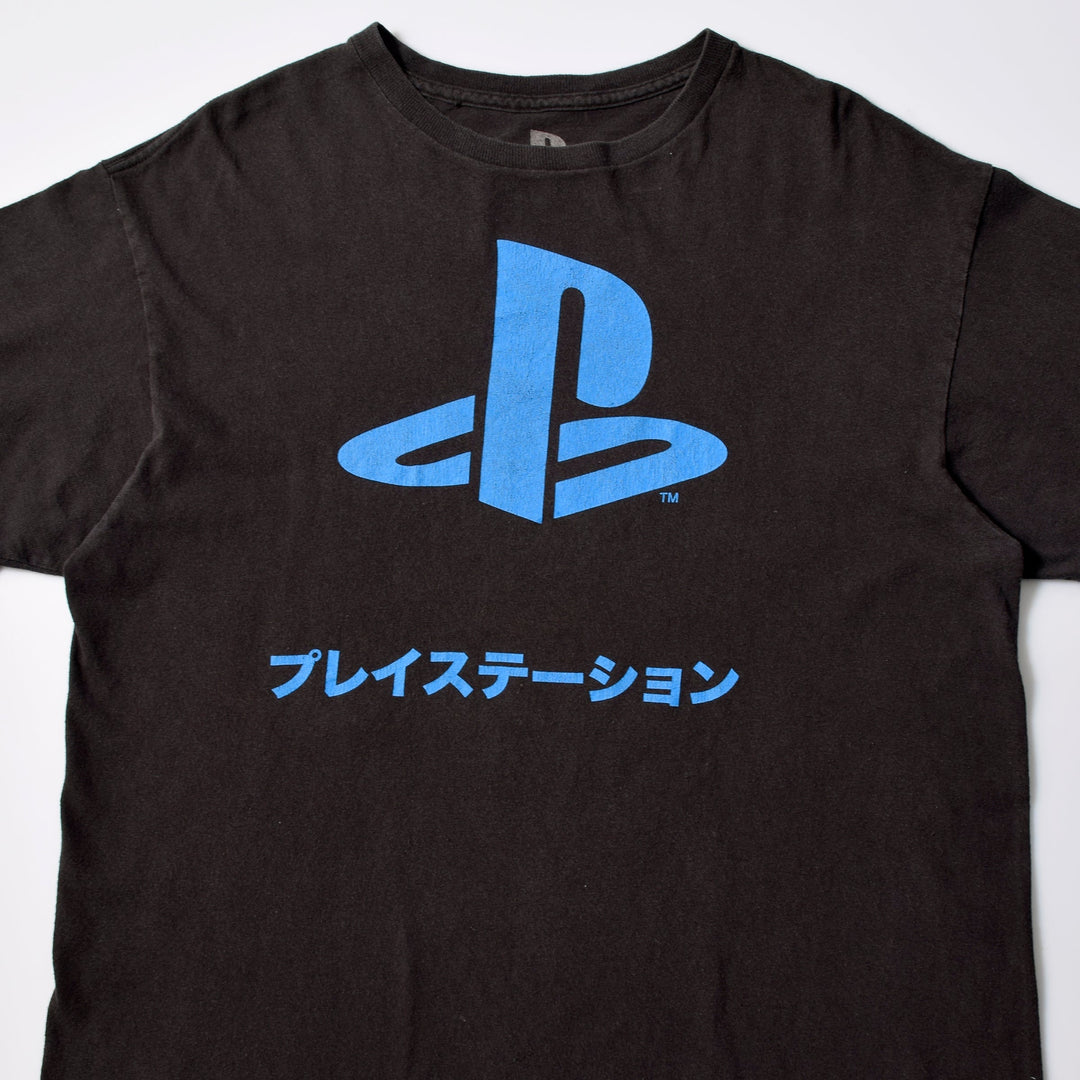 00s~ プレイステーション ロゴプリントTシャツ / 古着