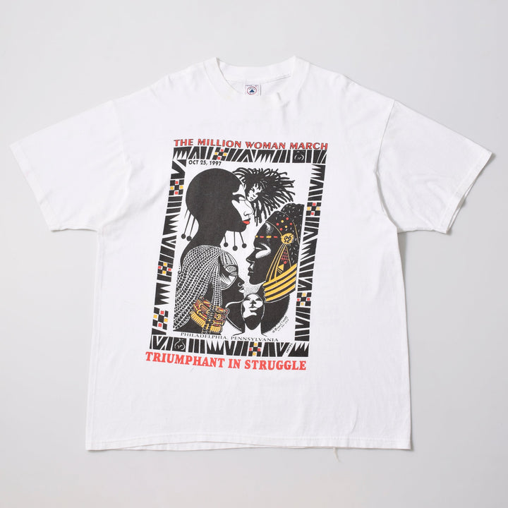 90s~ ミリオンウーマンマーチ ヴィンテージ Tシャツ  / 古着