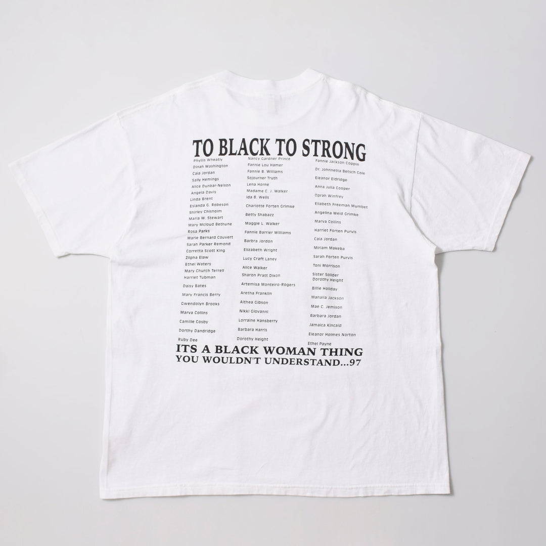 90s~ ミリオンウーマンマーチ ヴィンテージ Tシャツ  / 古着
