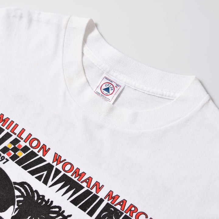 90s~ ミリオンウーマンマーチ ヴィンテージ Tシャツ  / 古着