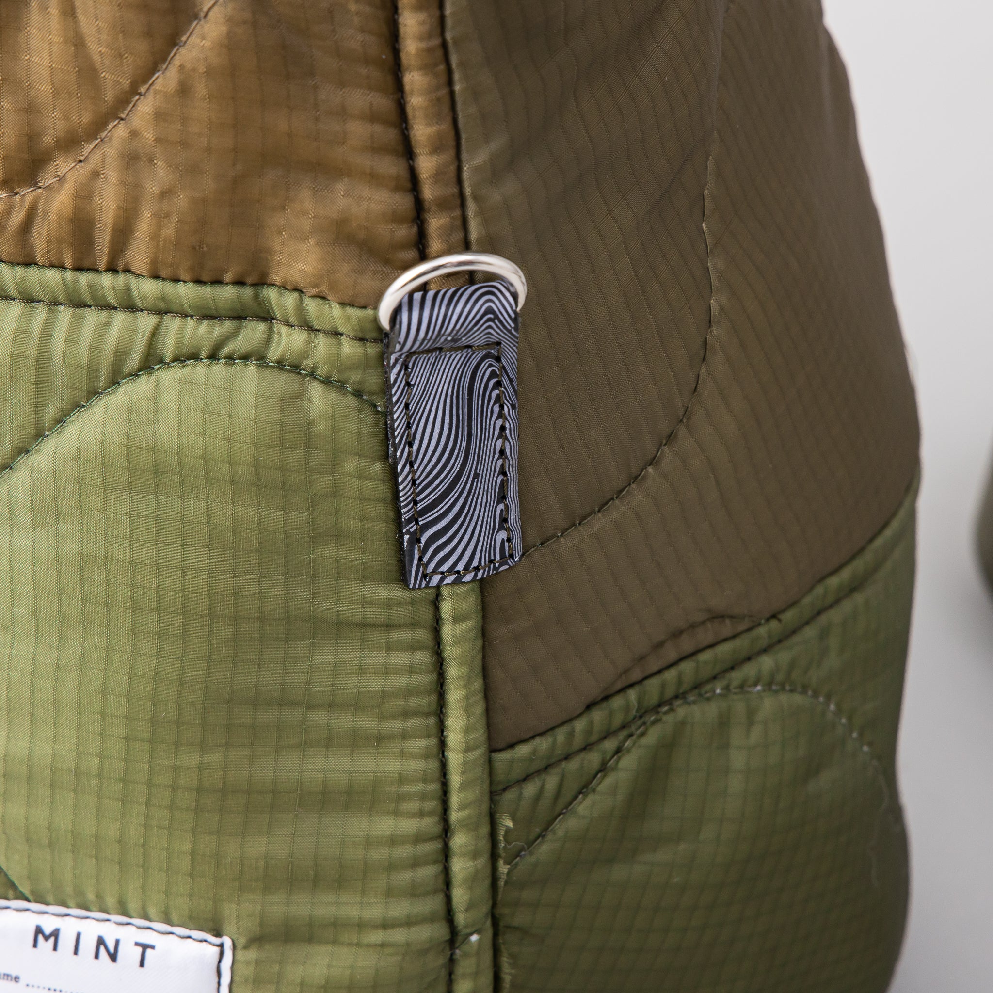 Multi Pattern Military Liner Remake Bag / Upcycle #2 – MINT