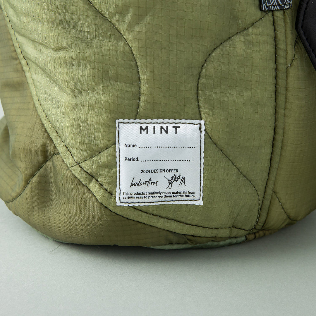 Military Liner Remake Bag / Upcycle