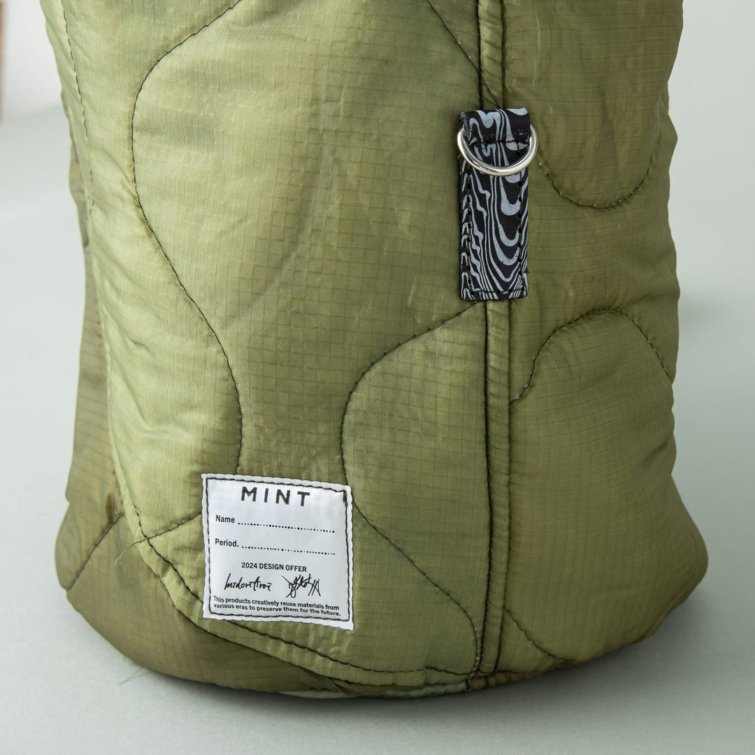 Military Liner Remake Bag / Upcycle