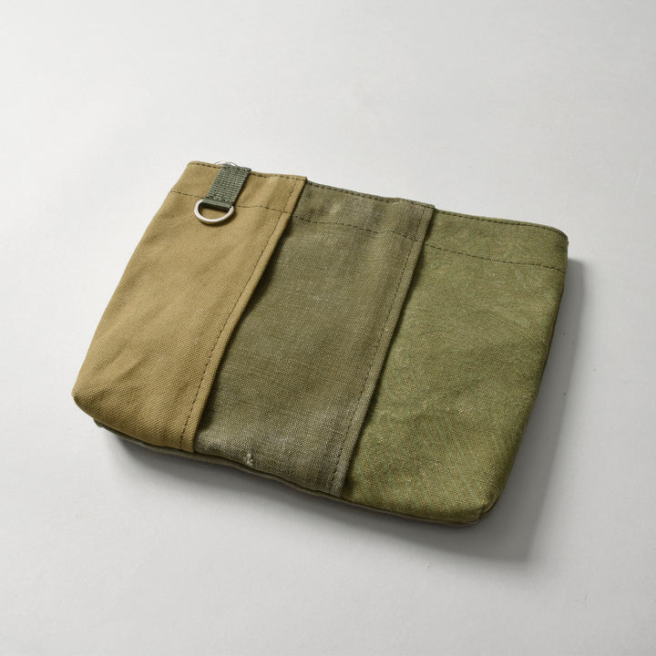 Military Fabric  Sacoche Bag / MINT+ Midori Arai「Beige Color」