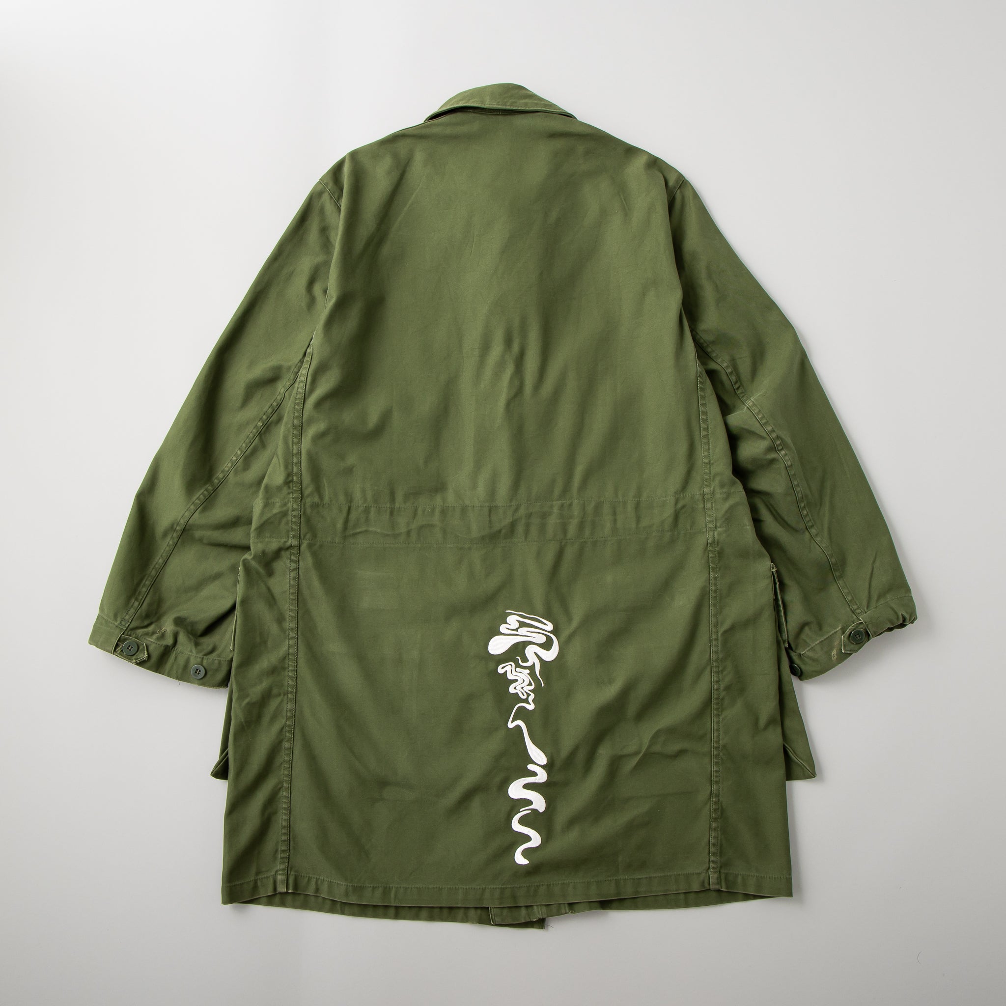 60s~ スウェーデン軍 ミリタリーコート / Upcecle Used – MINT