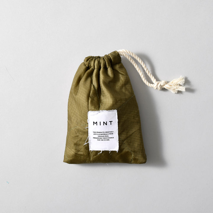 Military Liner Pouch / MINT UPCYCLED