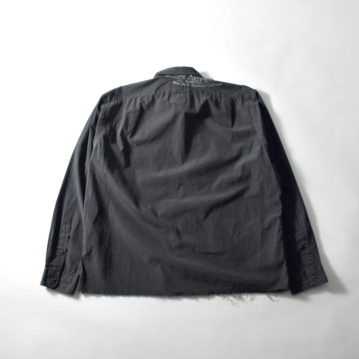 MINT UPCYCLED Rebuild Black work Shirts