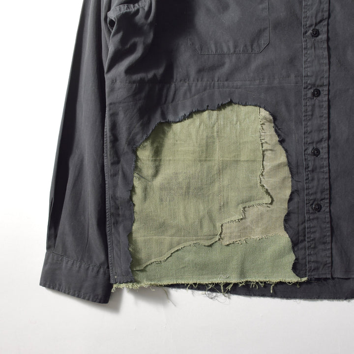 MINT UPCYCLED Rebuild Black work Shirts