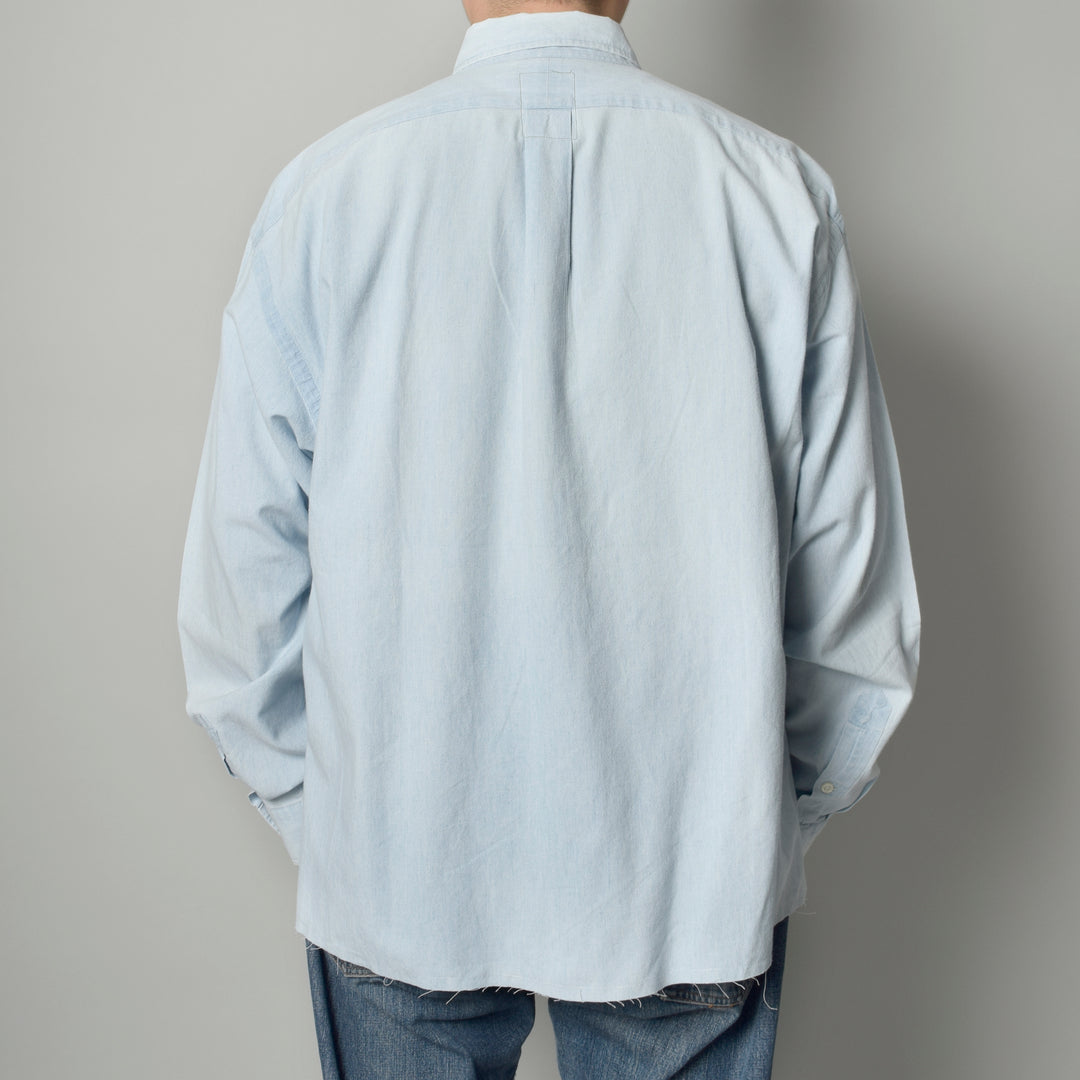 MINT UPCYCLED  Rebuild Cotton Chambray Shirts