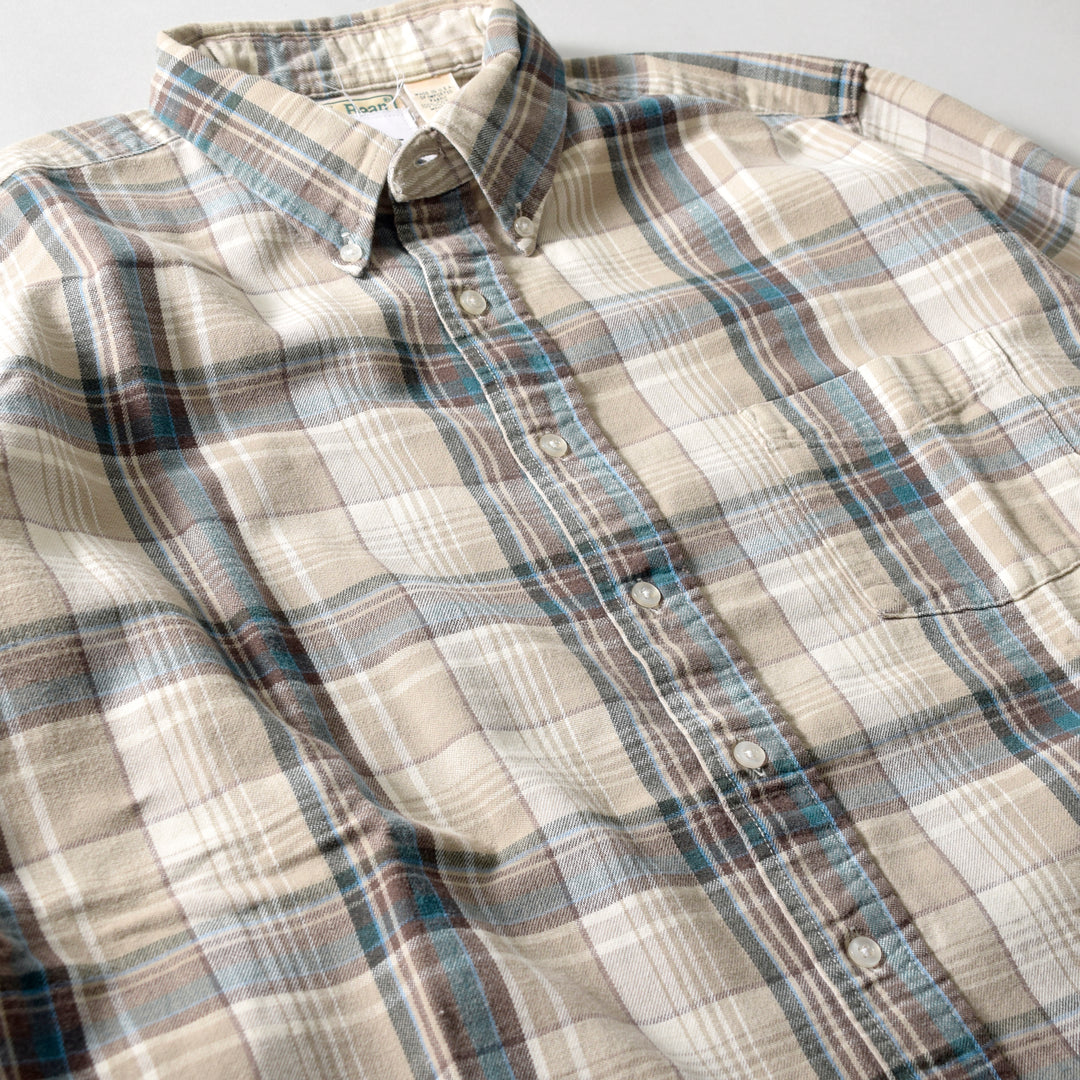 MINT UPCYCLED  Rebuild 90s~ Cotton Check Shirts