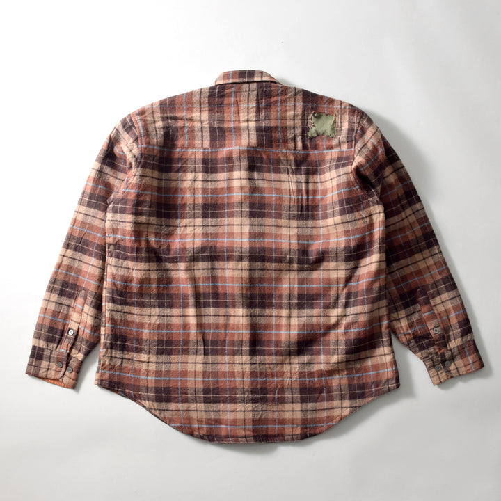 MINT UPCYCLED  Rebuild 90s~ Wool Check Shirts Jacket