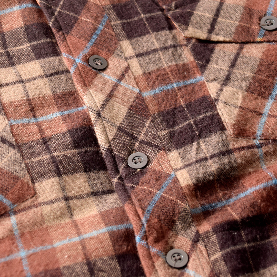 MINT UPCYCLED  Rebuild 90s~ Wool Check Shirts Jacket