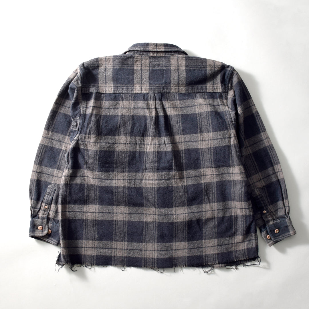 MINT UPCYCLED  Rebuild 90s~ Cotton Check Shirts