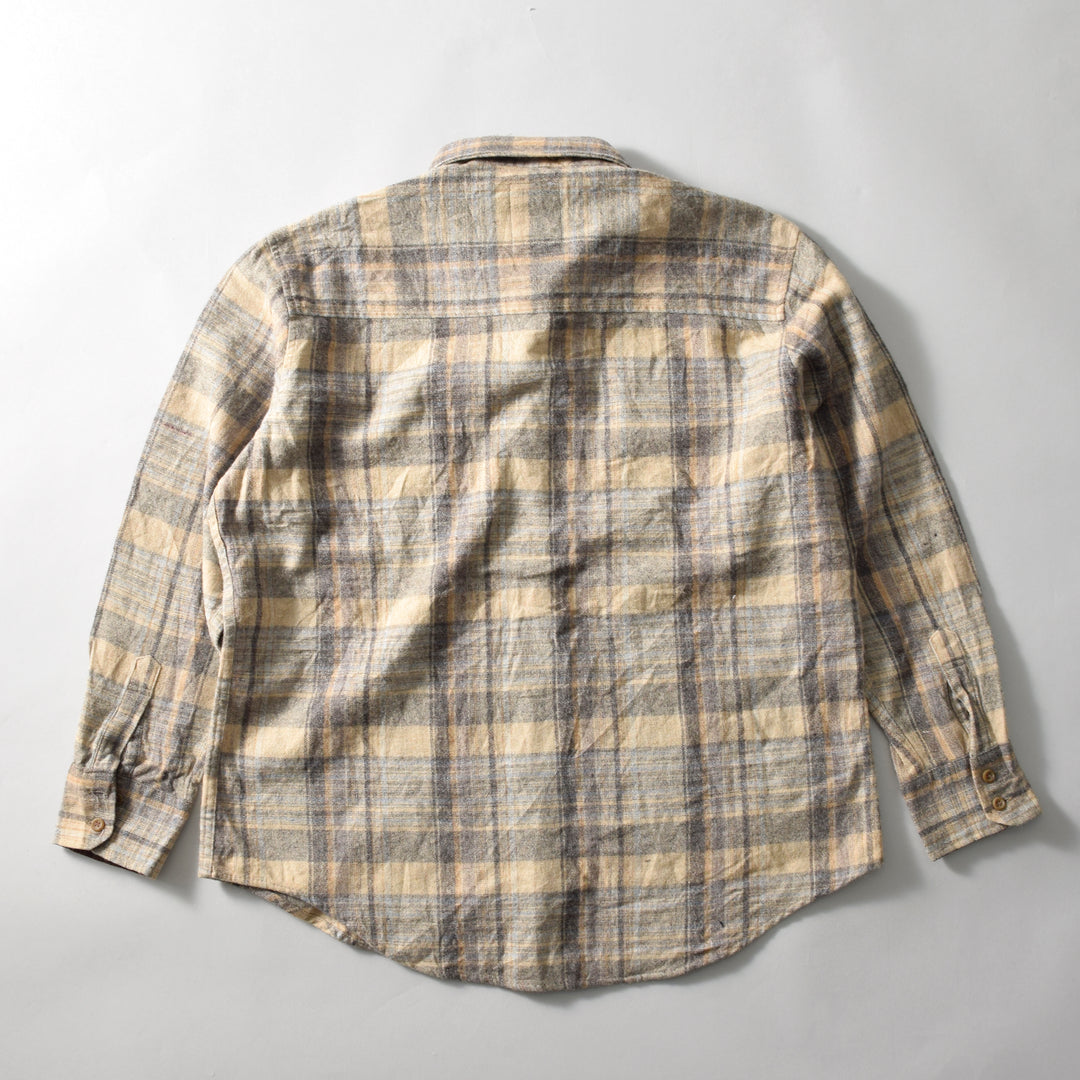 MINT UPCYCLED  Rebuild Wool Check Shirts