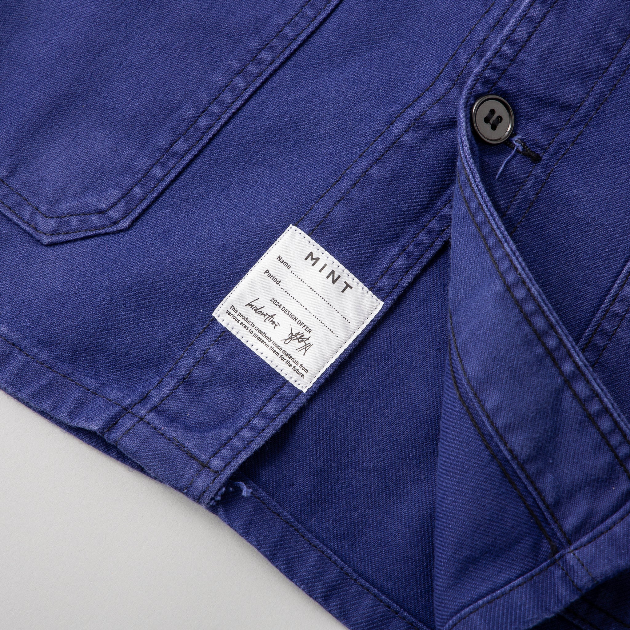 60s~ FRENCH Work JAcket / Upcycle Used #3 – MINT