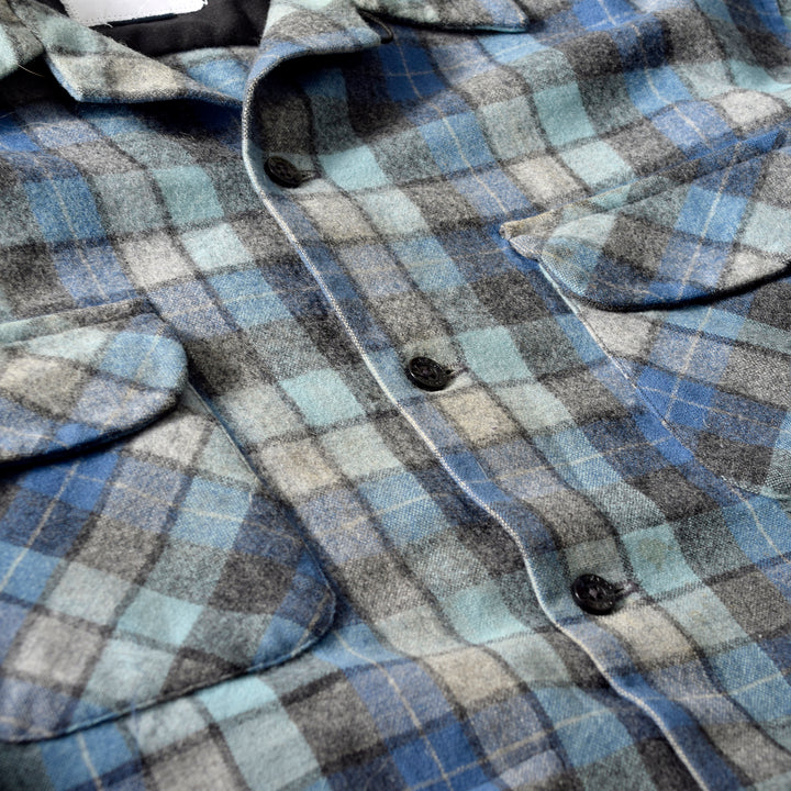 MINT UPCYCLED  Rebuild Wool Check Shirts