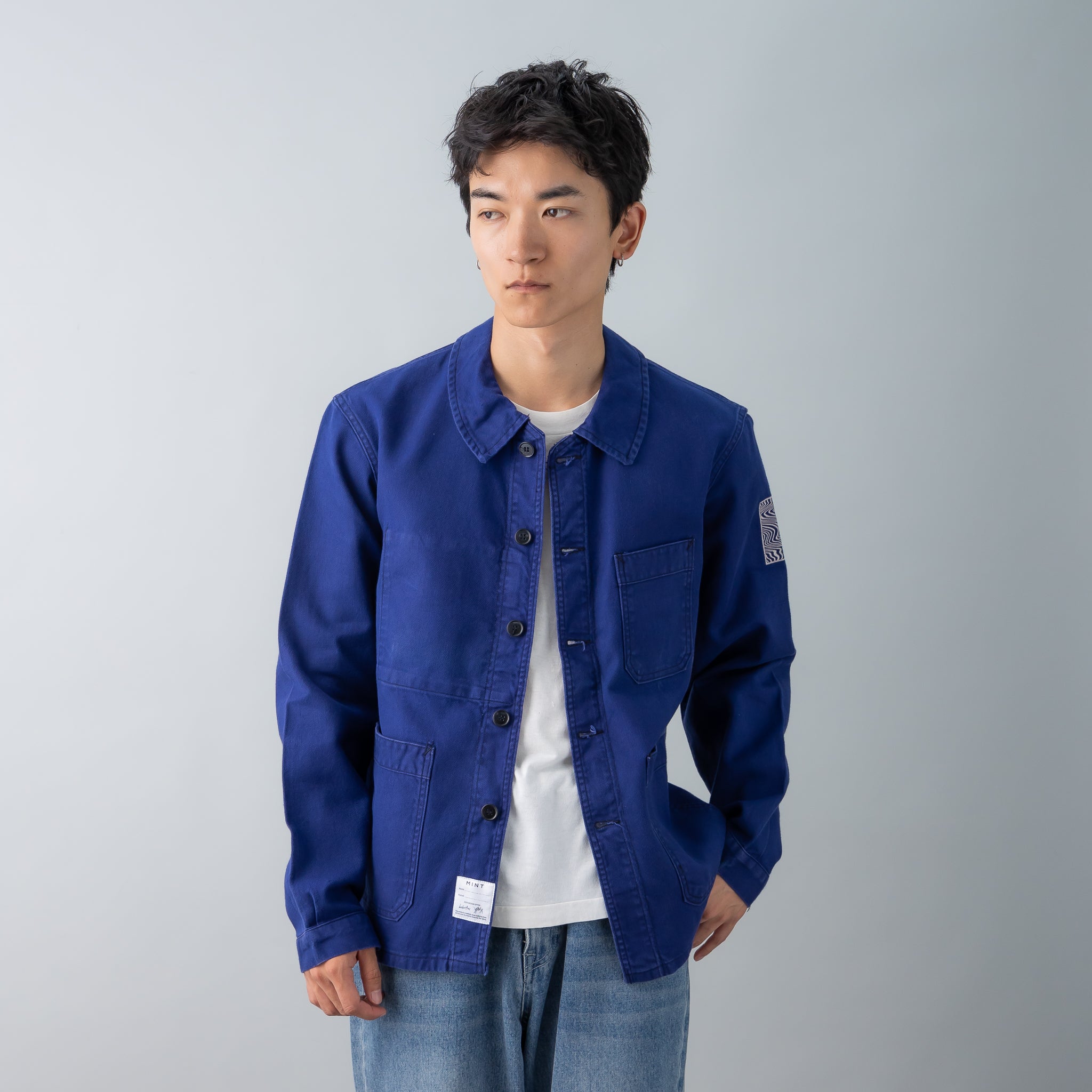 ジャケット・アウター 60s French work jacket 60s~ FRENCH Work JAcket / Upcycle Used #3 – MINT