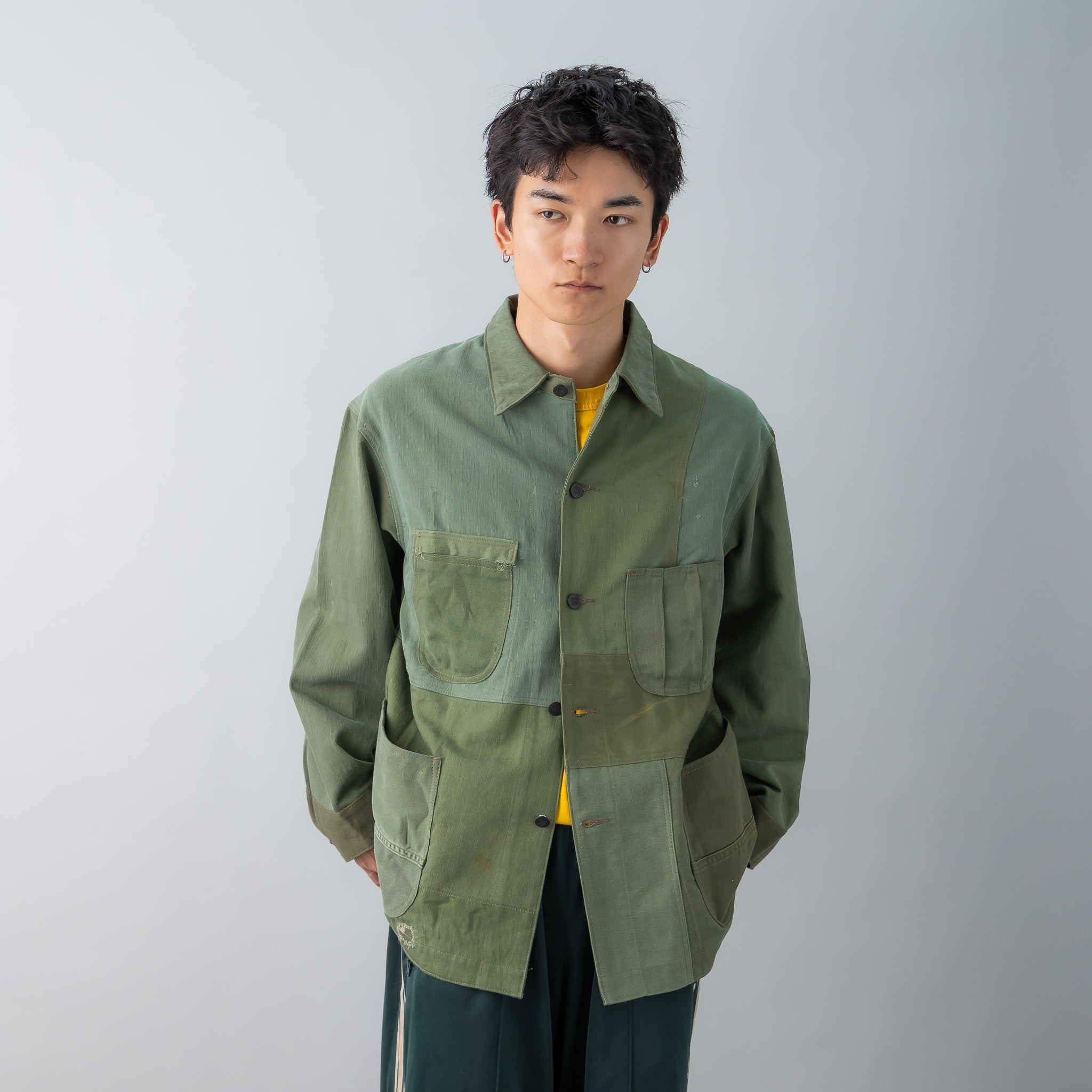 ミントコンディションUSARMYjunglefatigue jacketm/l ミントコンディションUSARMYjunglefatigue jacketm/l