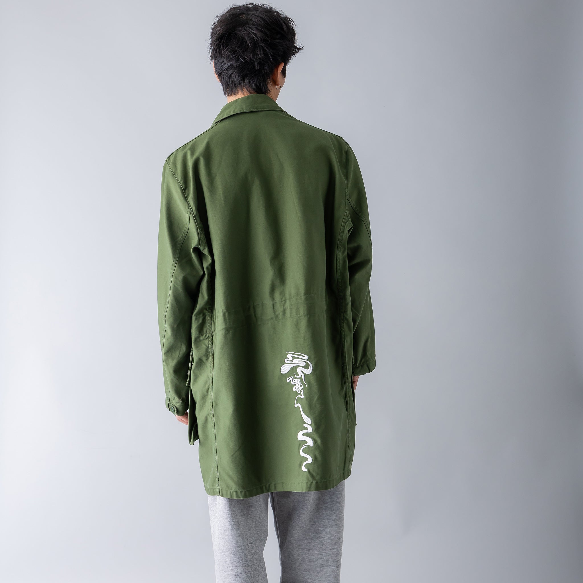 60s~ スウェーデン軍 ミリタリーコート / Upcecle Used – MINT