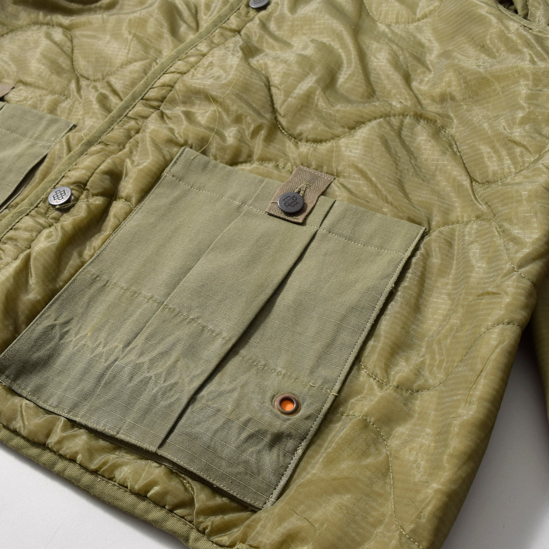 MINT UPCYCLED Military Liner Jacket / メンズM-L相当