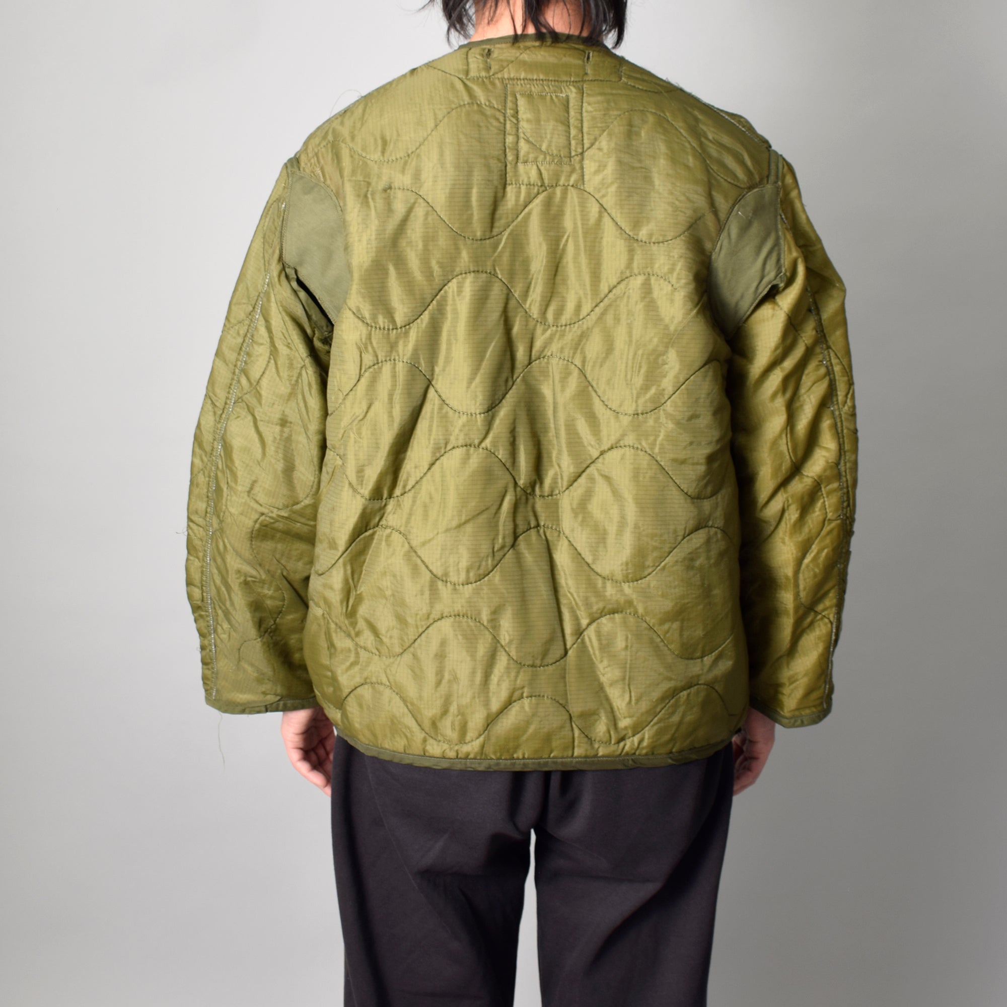 MINT UPCYCLED 再構築ミリタリーライナージャケット / メンズS相当