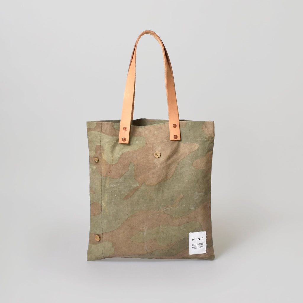 HANDY 1950s イタリアンアーミー トートバッグ / MINT Upcycled