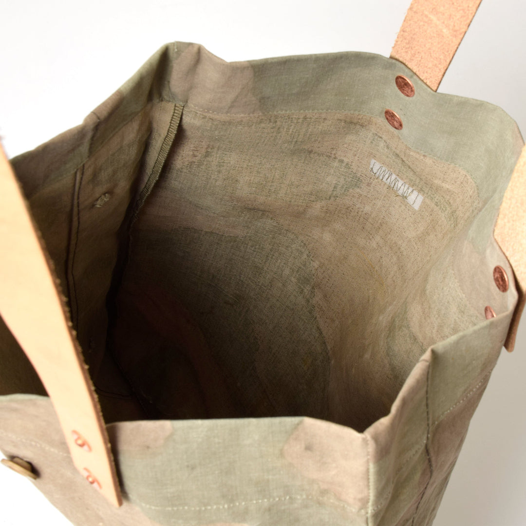 HANDY 1950s イタリアンアーミー トートバッグ / MINT Upcycled