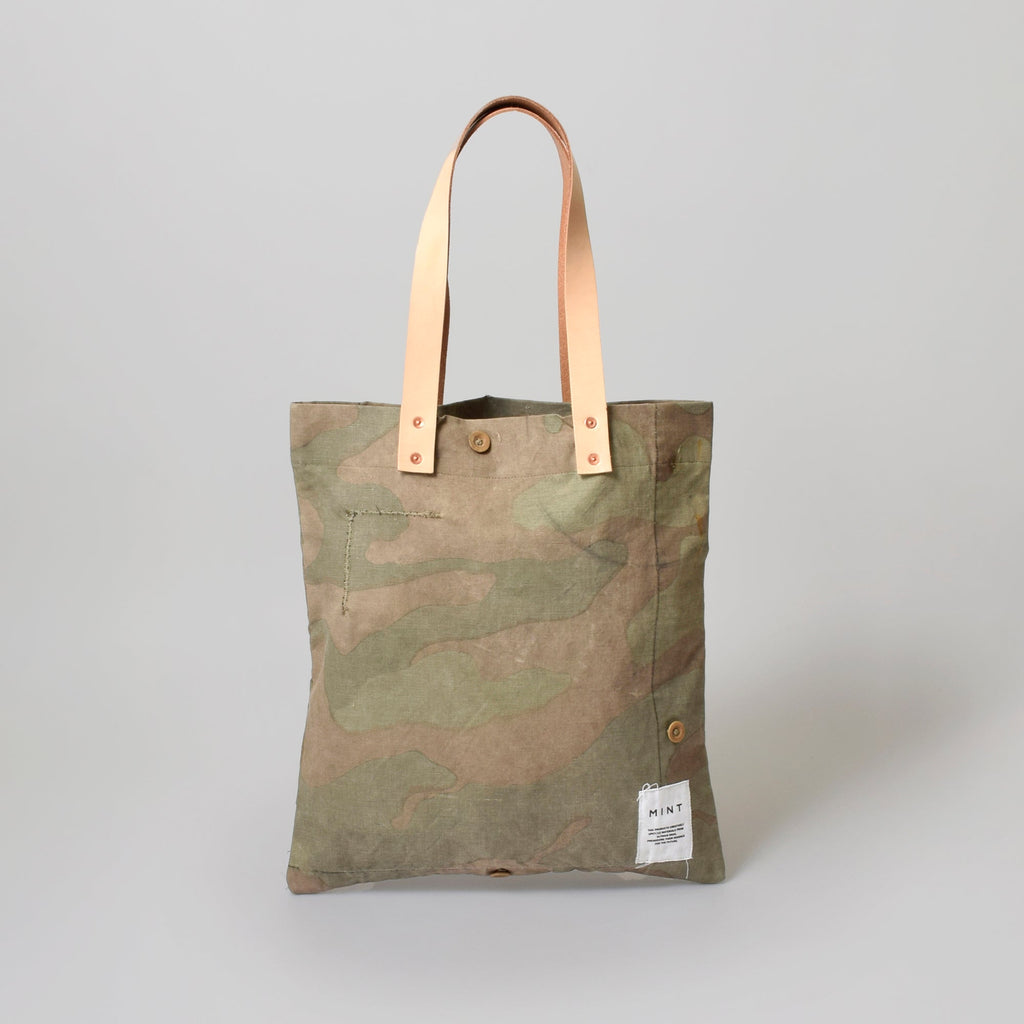 HANDY 1950s イタリアンアーミー トートバッグ / MINT Upcycled
