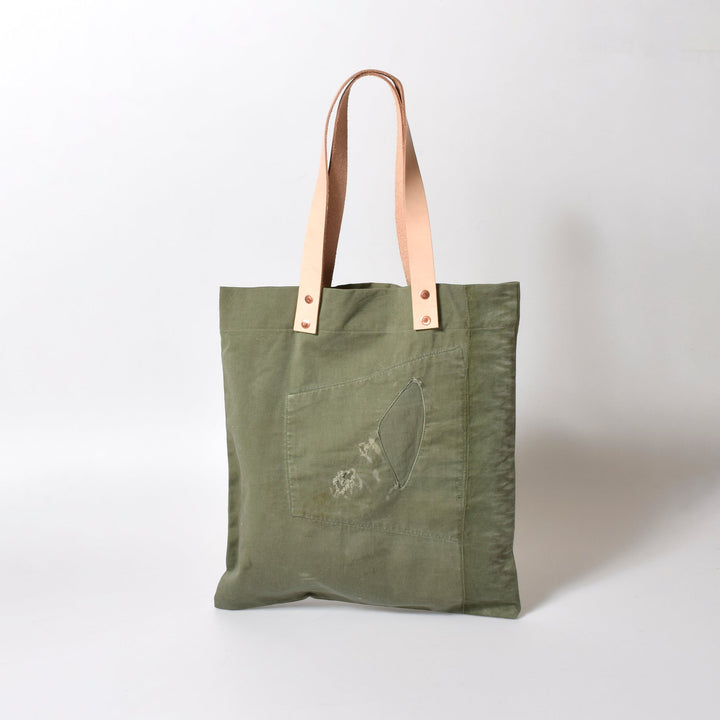 HANDY ミリタリー トートバッグ / MINT Upcycled