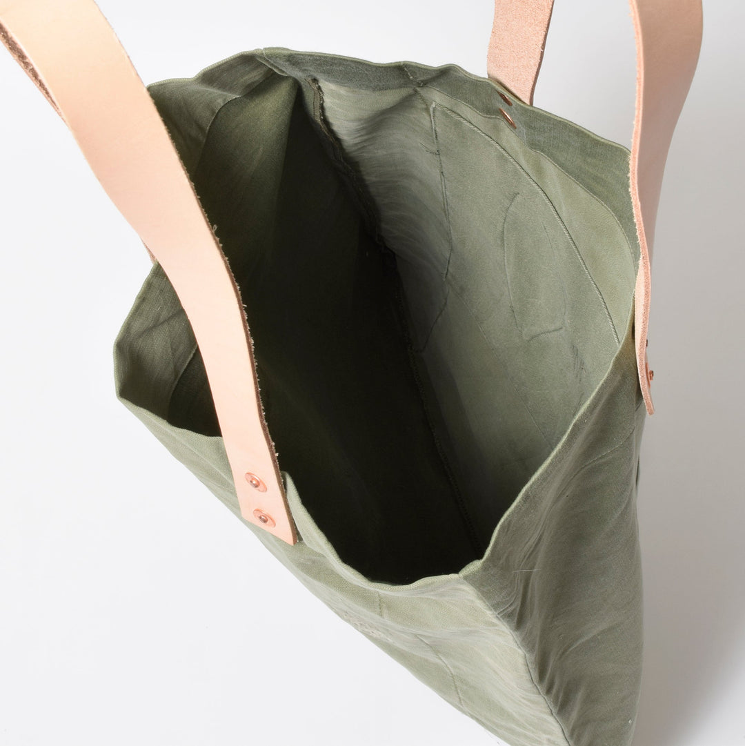 HANDY ミリタリー トートバッグ / MINT Upcycled