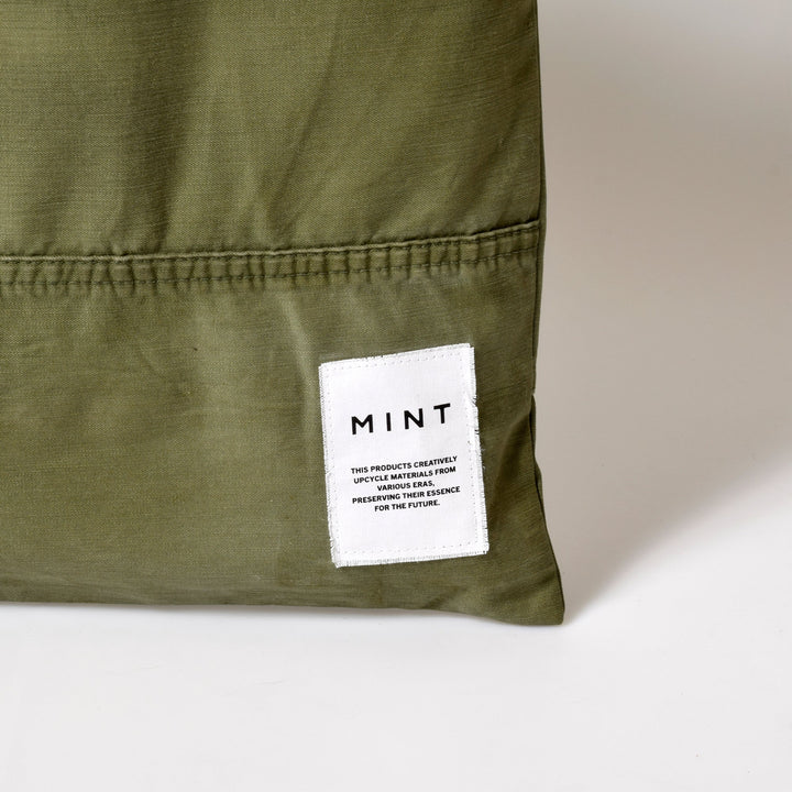 HANDY ミリタリー トートバッグ / MINT Upcycled