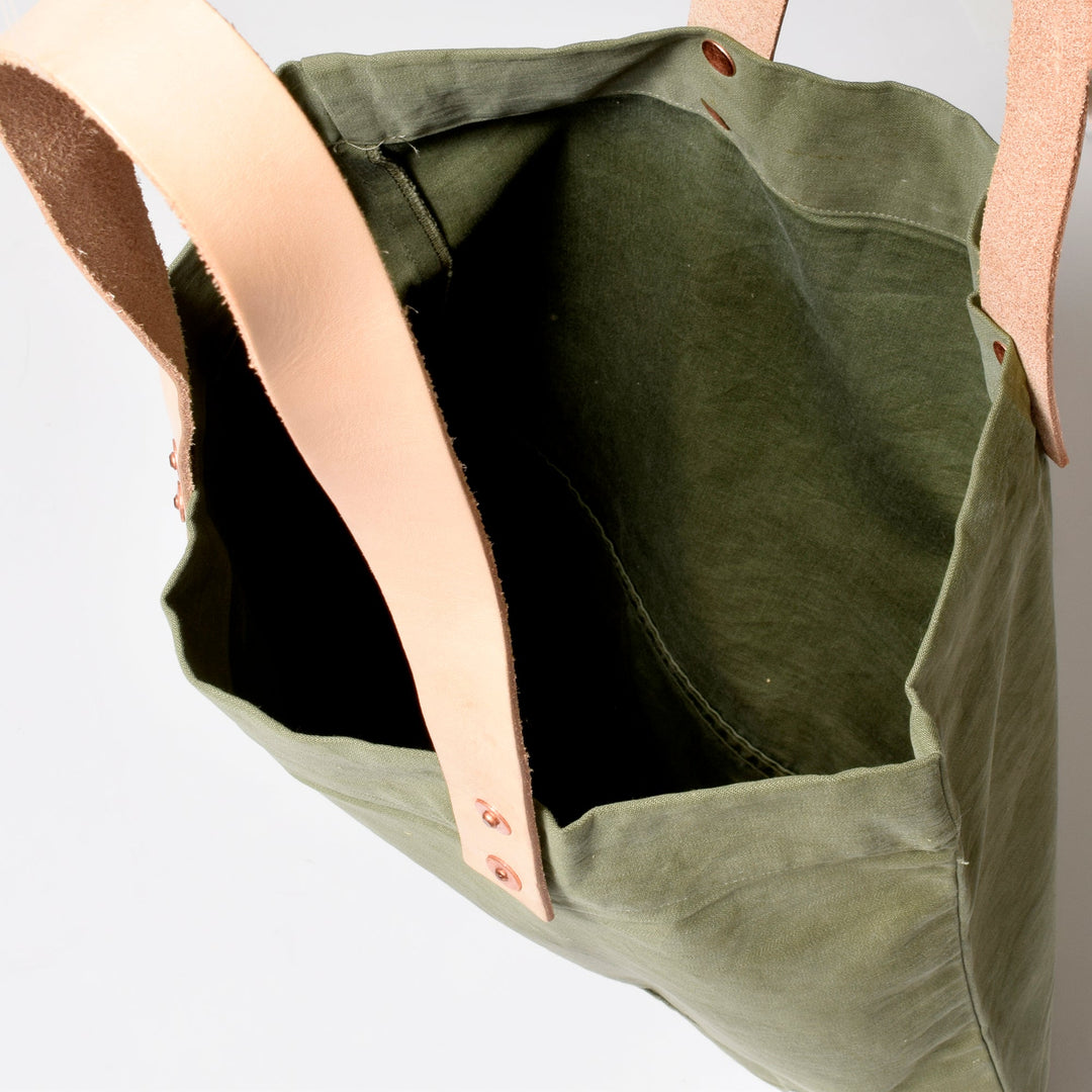 HANDY ミリタリー トートバッグ / MINT Upcycled