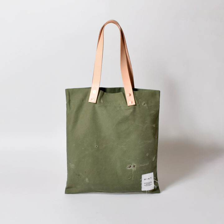 HANDY ミリタリー トートバッグ / MINT Upcycled