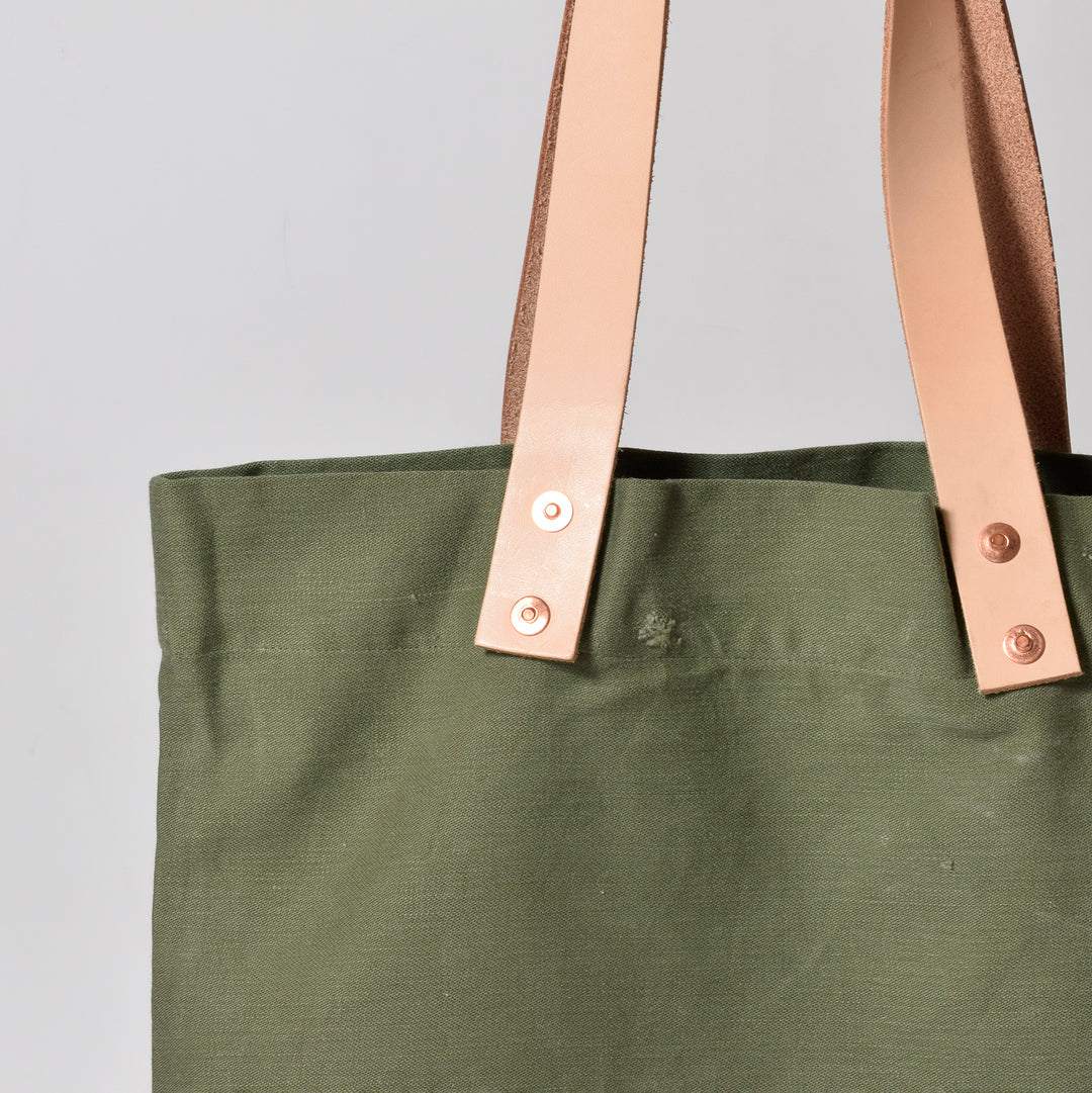 HANDY ミリタリー トートバッグ / MINT Upcycled