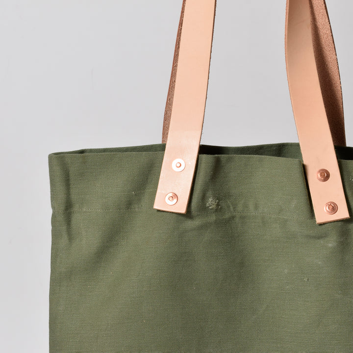 HANDY ミリタリー トートバッグ / MINT Upcycled