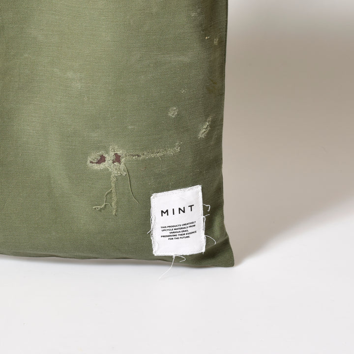 HANDY ミリタリー トートバッグ / MINT Upcycled
