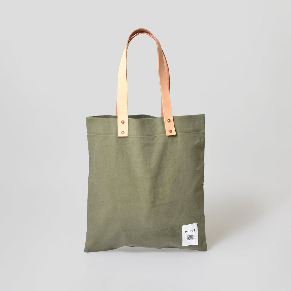 HANDY ミリタリー トートバッグ / MINT Upcycled