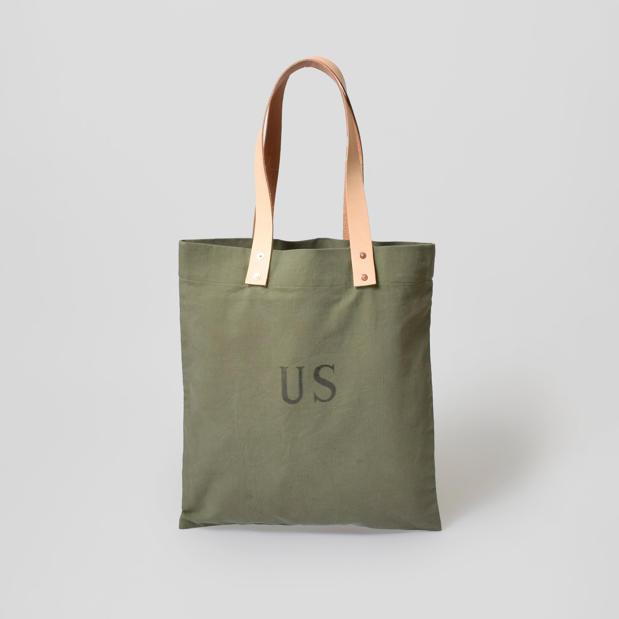 HANDY ミリタリー トートバッグ / MINT Upcycled