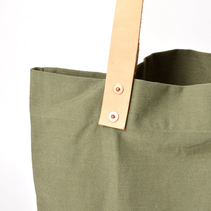 HANDY モーショングラフィック ミリタリー トートバッグ / MINT Upcycled