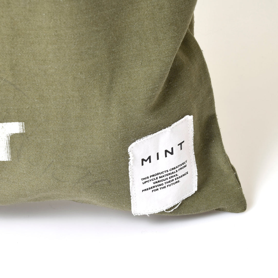 HANDY モーショングラフィック ミリタリー トートバッグ / MINT Upcycled