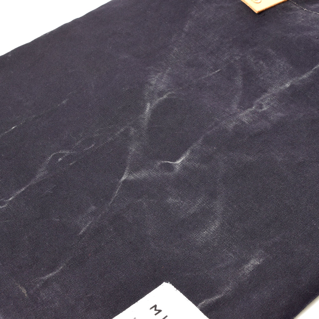 HANDY 1960s EURO ARMY ブラックキャンバス トートバッグ / MINT Upcycled