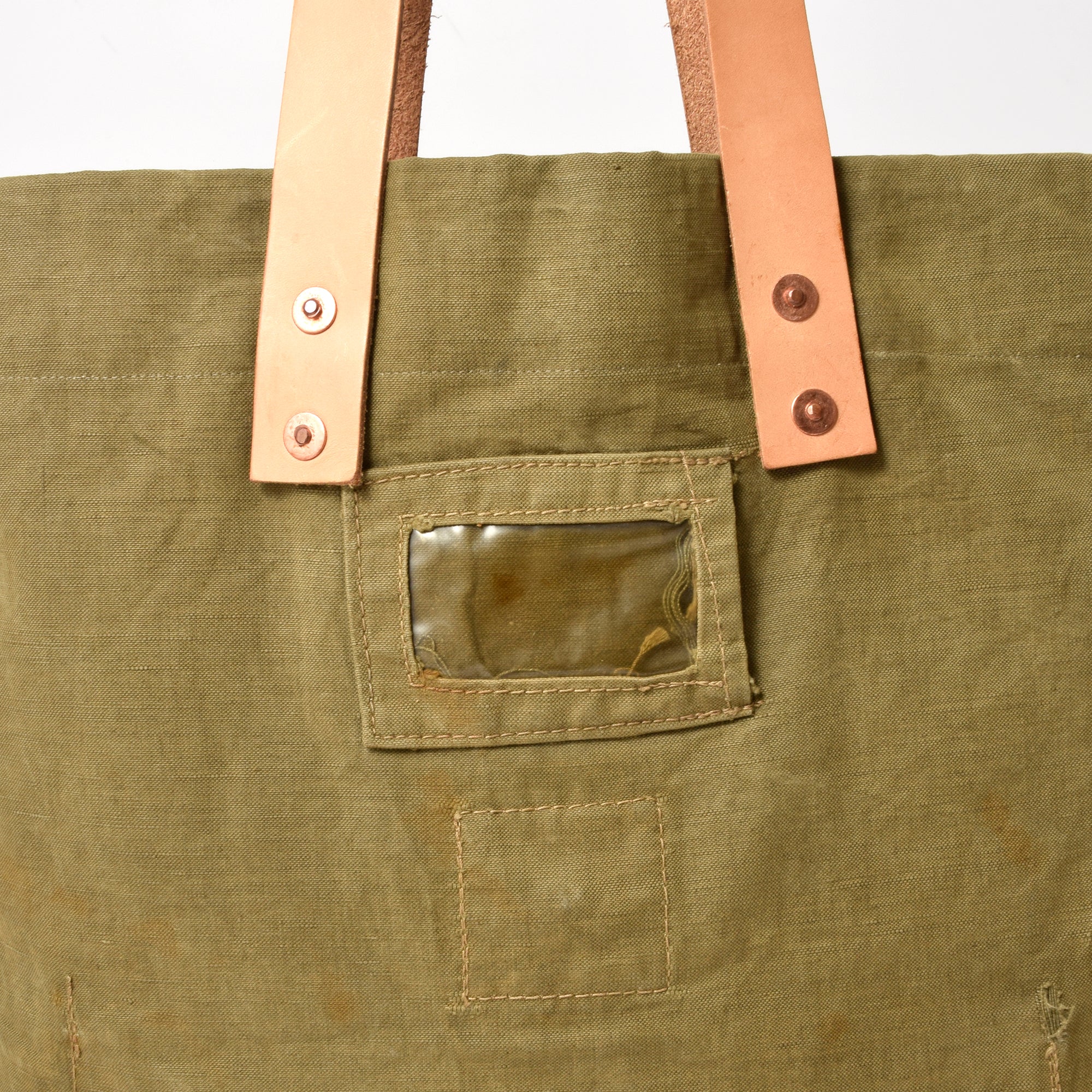 HANDY 1950s U.S ARMY ダッフル トートバッグ / MINT Upcycled