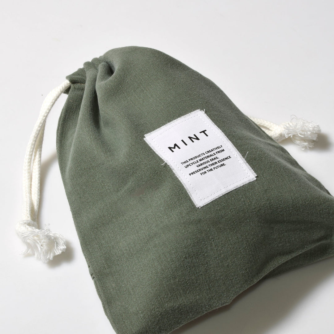 ミリタリー 巾着ポーチ / MINT Upcycled