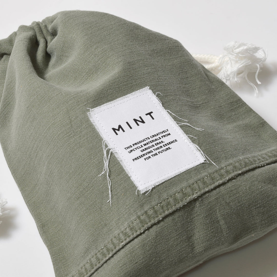 ミリタリー 巾着ポーチ / MINT Upcycled