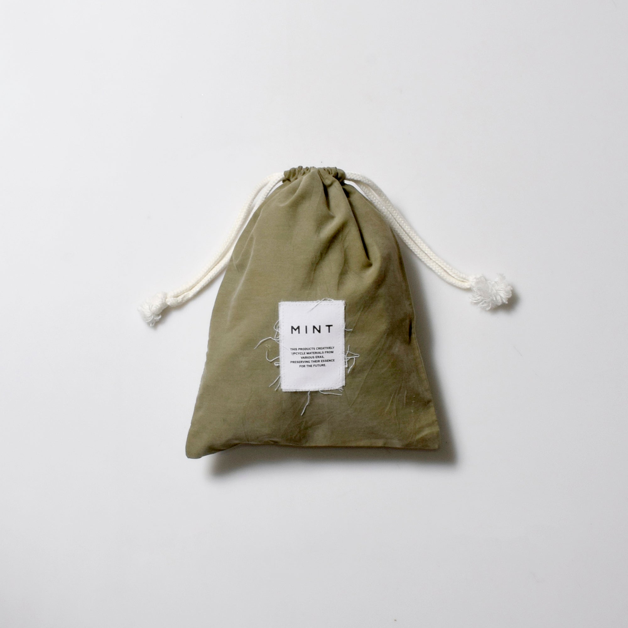 ミリタリー 巾着ポーチ / MINT Upcycled